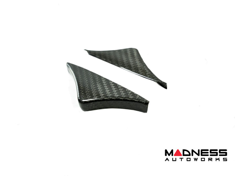 Lamborghini Urus Center Console Trim - Carbon Fiber - Cup Holder 